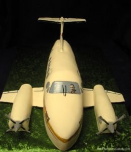 285, birthday, plane, airplane, edible image, carved
